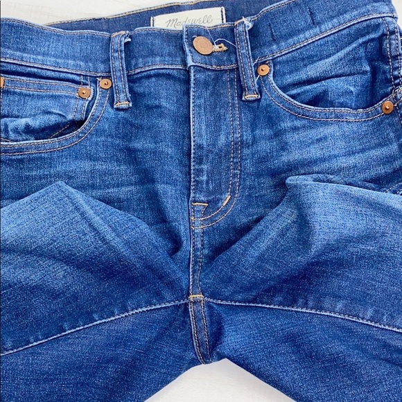 MADEWELL 9" HiRise Skinnies Polly Wash 26” inseam - Picture 5 of 15